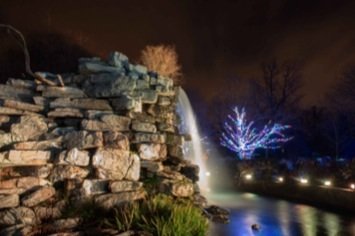 Thousands turned out for the annual ZooLights festivities on Saturday, Dec. 21. The light show attracts more than 100,000 visitors to the National Zoo each year.