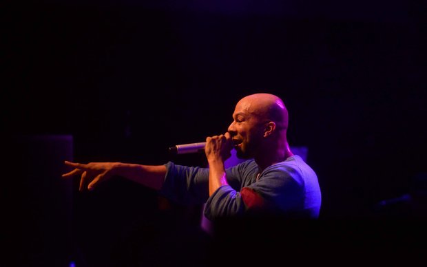 Rapper and actor Common performs to a sold-out crowd at the Filmore in Silver Spring, Md., on Friday, Dec. 28.