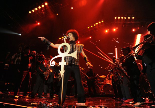 Prince performance on Dec. 29, 2013.