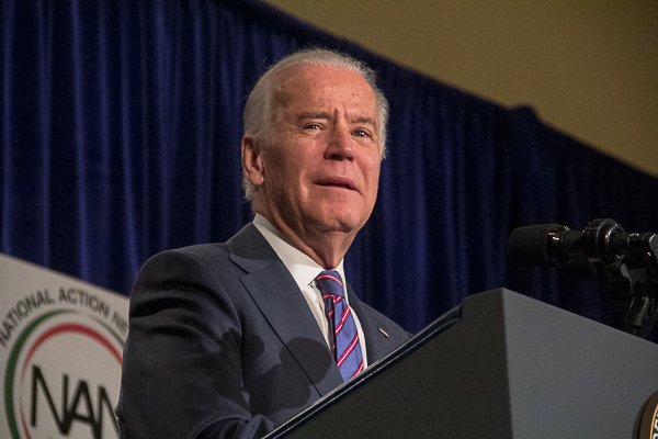 U.S. Vice President Joe Biden delivers the keynote address at the National Action Network's King Day Breakfast at the Mayflower Hotel in Northwest on Monday, Jan 20.