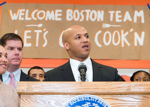 Boston Mayor Marty Walsh today named John Barros, a former mayoral candidate as Chief of the Economic Development — including overseeing the Boston Redevelopment Authority. Barros was the first-ever youth elected to the Dudley Street Neighborhood Initiative (DSNI) Board of Directors. As a freshman at Dartmouth College in New Hampshire, Barros continued to speak up for the needs of young people in Roxbury and Dorchester