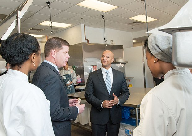 Boston Mayor Marty Walsh today named John Barros, a former mayoral candidate as Chief of the Economic Development — including overseeing the Boston Redevelopment Authority. Barros was the first-ever youth elected to the Dudley Street Neighborhood Initiative (DSNI) Board of Directors. As a freshman at Dartmouth College in New Hampshire, Barros continued to speak up for the needs of young people in Roxbury and Dorchester