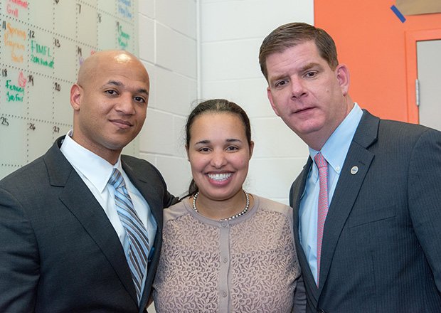 Boston Mayor Marty Walsh today named John Barros, a former mayoral candidate as Chief of the Economic Development — including overseeing the Boston Redevelopment Authority. Barros was the first-ever youth elected to the Dudley Street Neighborhood Initiative (DSNI) Board of Directors. As a freshman at Dartmouth College in New Hampshire, Barros continued to speak up for the needs of young people in Roxbury and Dorchester