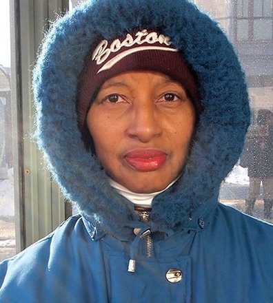 Get a job and stay focused on your job. You have to pray and get up every day and go to work.
Lula Allen, Parking Supervisor, Roxbury