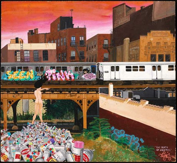 The Museum of the City of New York is currently showing “City as Canvas: Art From the Martin Wong Collection,” The Museum of the City of New York is currently showing “City as Canvas: Art From the Martin Wong Collection,”