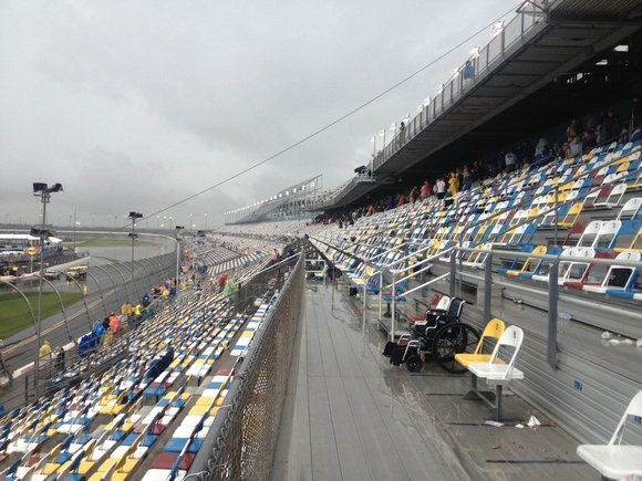 Jeff Gordon, the pole sitter, and Jimmie Johnson are locked into the front row for next Sunday's Daytona 500 based ... Jeff Gordon, the pole sitter, and Jimmie Johnson are locked into the front row for next Sunday's Daytona 500 based ...