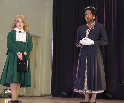 Viola Liuzzo (Madeleine Katz) and Daisy Bates (Ravyn Bias)