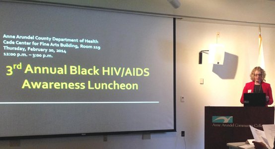 The Anne Arundel County Department of Health recently hosted the Third Annual Black HIV/AIDS Awareness Luncheon at the Anne Arundel ... The Anne Arundel County Department of Health recently hosted the Third Annual Black HIV/AIDS Awareness Luncheon at the Anne Arundel ...