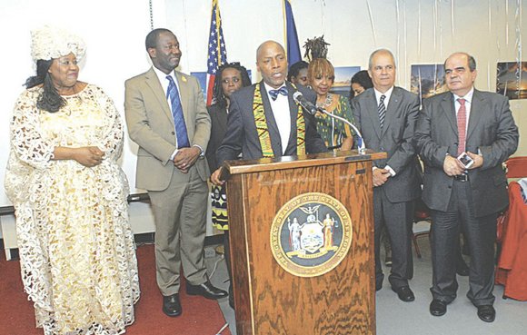 After opening the UNESCO 34th annual International Conference at the United Nations, Conference Chair state Sen. Bill Perkins held the ... After opening the UNESCO 34th annual International Conference at the United Nations, Conference Chair state Sen. Bill Perkins held the ...