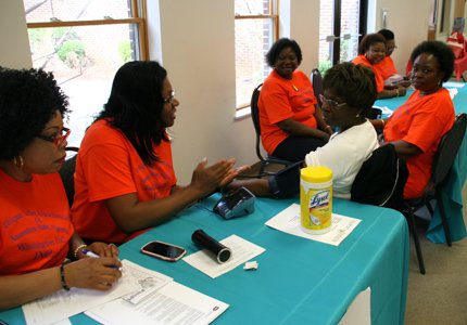 The Annapolis Alumnae Chapter of Delta Sigma Theta Sorority, Inc. held the fifth annual health fair at St. Philip’s Episcopal ... The Annapolis Alumnae Chapter of Delta Sigma Theta Sorority, Inc. held the fifth annual health fair at St. Philip’s Episcopal ...