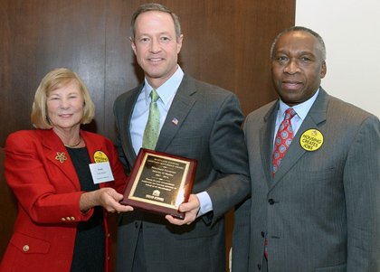 The Maryland Affordable Housing Coalition (MAHC) presented the Lifetime Leadership Award to Governor Martin O’Malley for his historic contributions to ... The Maryland Affordable Housing Coalition (MAHC) presented the Lifetime Leadership Award to Governor Martin O’Malley for his historic contributions to ...