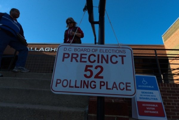 Voter turnout was low throughout D.C. on April 1, the day of the city's Democratic primary.