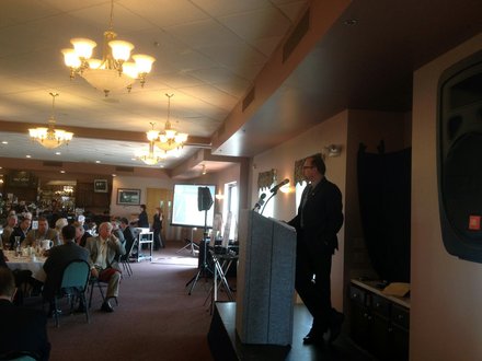 Lockport Mayor Steve Streit gives his first State of the City Address.
