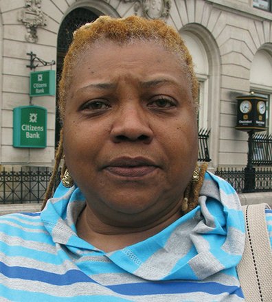 I often wonder that. We go to other countries and help people out, but there are people here going to bed hungry. In this country, we don’t share the wealth. — Genevive Tetteh, Nurse, Roxbury