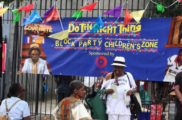 "Do the right thing" block party