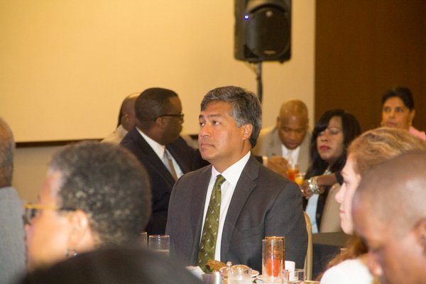 The U.S. Black Chambers School of Chamber and Business Management luncheon held at the new Black-owned Marriott Marquis in Northwest on Thursday, July 10.