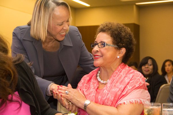 The U.S. Black Chambers School of Chamber and Business Management luncheon held at the new Black-owned Marriott Marquis in Northwest on Thursday, July 10.