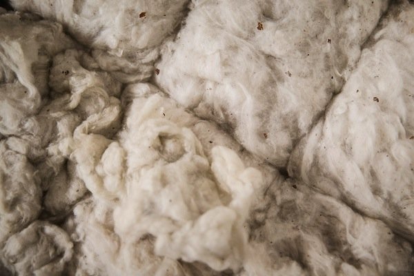 Cotton was once Greenwood’s lifeblood. Bales of it sit on display at the Museum of the Mississippi Delta. Today, cotton crops are increasingly replaced by corn and soybeans. (Edmund D. Fountain, special to ProPublica)