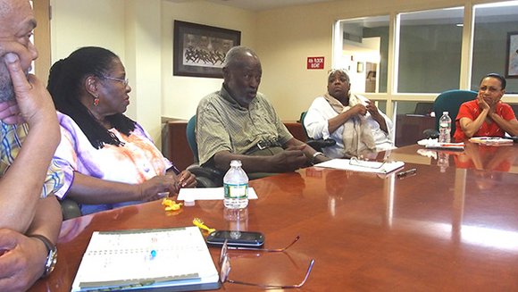 A group of activists who worked to secure equitable education resources in Roxbury in the 1960s meets to discuss the ... A group of activists who worked to secure equitable education resources in Roxbury in the 1960s meets to discuss the ...