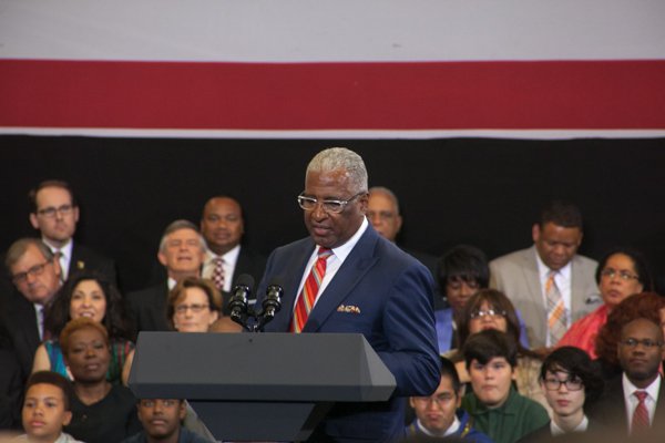 The town hall for the White House's "My Brother's Keeper" initiative was held at Walker Jones Education Center on Monday, July 21.