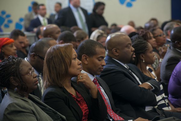 The town hall for the White House's "My Brother's Keeper" initiative was held at Walker Jones Education Center on Monday, July 21.