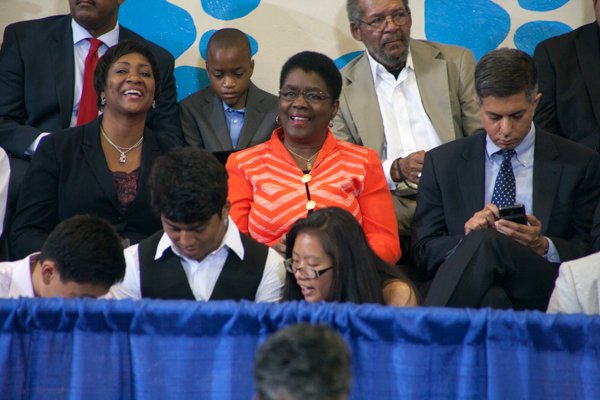 The town hall for the White House's "My Brother's Keeper" initiative was held at Walker Jones Education Center on Monday, July 21.