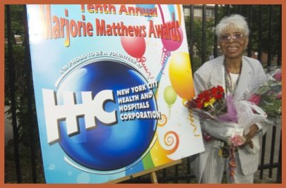 Priscilla Maddox (Renaissance Health Care Network auxiliary and this year’s Marjorie Matthews Community Advocate honoree), also former employee Sydenham Hospital
