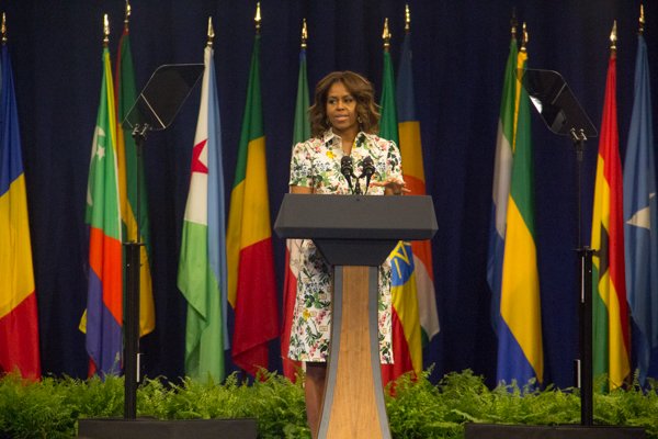 President Barack Obama's Mandela Fellowship for Young African Leaders Initiative (YALI) summit held at the Omni Shoreham Hotel in Northwest on Wed., July 30.