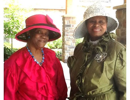 Adorned in white gloves, and beautiful hats, well-dressed, dainty ladies chatted with one another while enjoying a spot of tea ... Adorned in white gloves, and beautiful hats, well-dressed, dainty ladies chatted with one another while enjoying a spot of tea ...