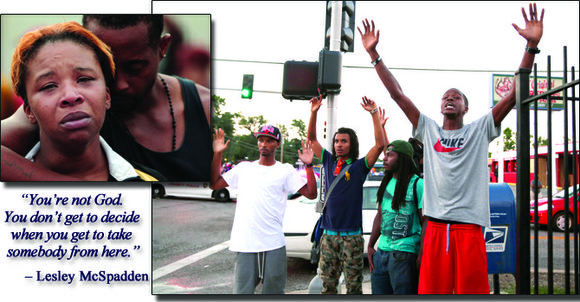 An unarmed 18-year-old African American teen was shot and killed by police in Ferguson, a 70 percent Black suburb a ... An unarmed 18-year-old African American teen was shot and killed by police in Ferguson, a 70 percent Black suburb a ...