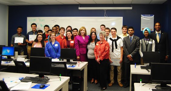 Last week 20 students from Howard County Public School System’s Cybersecurity Networking Academy got a special treat when Firoozeh Azarbaidjani-Do, ... Last week 20 students from Howard County Public School System’s Cybersecurity Networking Academy got a special treat when Firoozeh Azarbaidjani-Do, ...