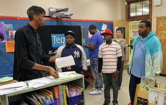 The Department of Youth and Community Development co-sponsored the eighth annual “Dads Take Your Child to School” rally and walk ... The Department of Youth and Community Development co-sponsored the eighth annual “Dads Take Your Child to School” rally and walk ...