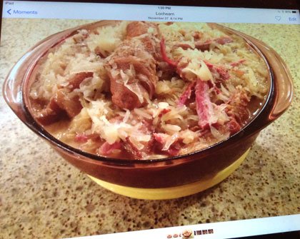 Why is sauerkraut a traditional holiday side dish in Baltimore? Where did it originate? Why is sauerkraut a traditional holiday side dish in Baltimore? Where did it originate?