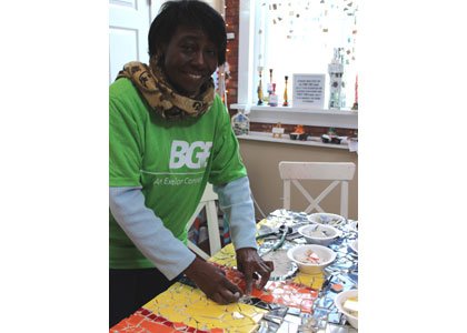 In celebration, recognition and honor of the life and legacy of Dr. Martin Luther King Jr., BGE employees teamed up for a day of service with three community service organizations across Baltimore. BGE employees participated in “A Day ON,” with local nonprofits Art with a Heart, The Loading Dock and The Sixth Branch