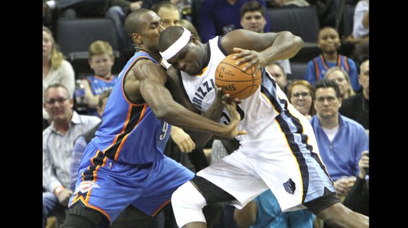 Zach Randolph continues his roll as Grizzlies bounce Thunder 85-74 for 6th straight. Zach Randolph continues his roll as Grizzlies bounce Thunder 85-74 for 6th straight.