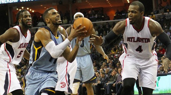 Grizz make use of familiar elements to down Hawks, 94-88. Grizz make use of familiar elements to down Hawks, 94-88.