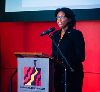 Karen Shaheed, Bowie State general counsel and co-chair of the Sesquicentennial Steering Committee.