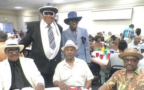 Liddy Jones & friends at R&B show at the Forest Park Senior Center