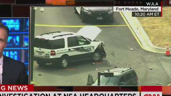 Police are on the scene following an incident at NSA headquarters in Fort Meade, Maryland. CNN's Jim Sciutto reports. Police are on the scene following an incident at NSA headquarters in Fort Meade, Maryland. CNN's Jim Sciutto reports.