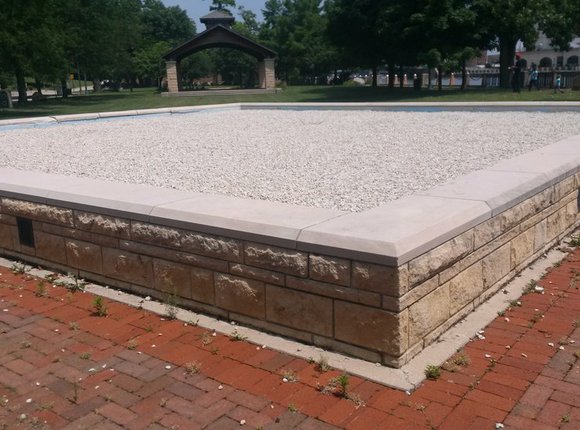 The city has earmarked $150,000 in this year's budget to either repair the now-gravel-filled display or come up with a ... The city has earmarked $150,000 in this year's budget to either repair the now-gravel-filled display or come up with a ...