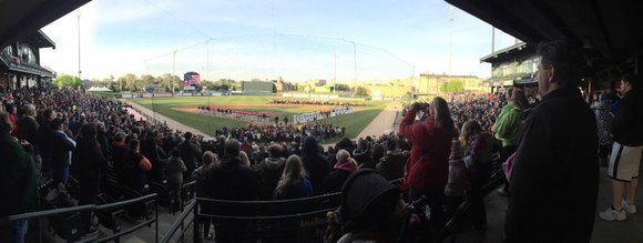 Although the team started warming up after the fourth inning, it wasn't enough to knock off the Lake Erie Crushers. Although the team started warming up after the fourth inning, it wasn't enough to knock off the Lake Erie Crushers.