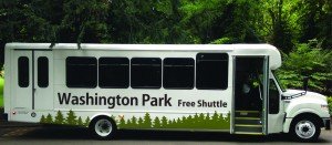 Washington Park has a new, free park-wide shuttle for summer allowing visitors to park once or to take TriMet or ... Washington Park has a new, free park-wide shuttle for summer allowing visitors to park once or to take TriMet or ...