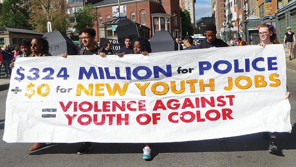 Youth organizers staged a ‘funeral’ procession for youth jobs in downtown Boston last week to criticize the lack of significant ... Youth organizers staged a ‘funeral’ procession for youth jobs in downtown Boston last week to criticize the lack of significant ...