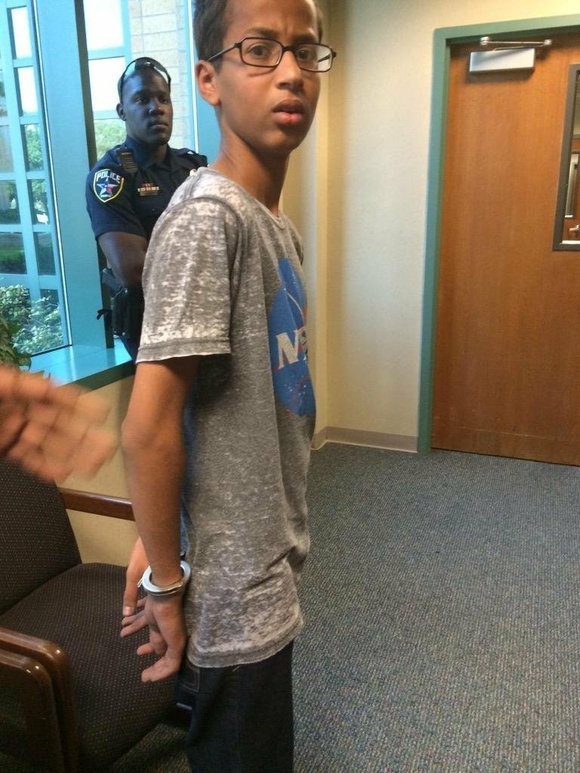 A federal lawsuit has been filed on behalf of Ahmed Mohamed, the Muslim teen who was detained and hauled off ... A federal lawsuit has been filed on behalf of Ahmed Mohamed, the Muslim teen who was detained and hauled off ...