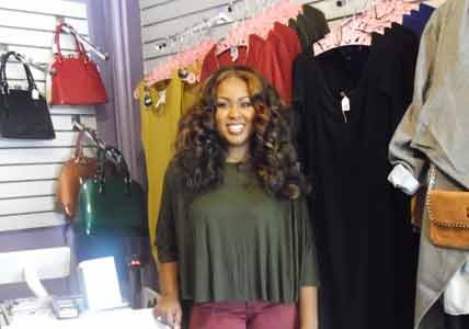 Taylor Alexander, 23, reopened her Baltimore-based business— Flawless Damsels Boutique— for a second time on August 29, 2015. Taylor Alexander, 23, reopened her Baltimore-based business— Flawless Damsels Boutique— for a second time on August 29, 2015.