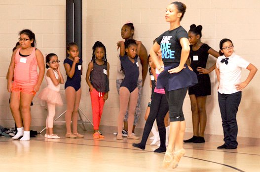 “So, we’re going to do a beginning ballet class, dancers, and all I need you to do is follow along,” ... “So, we’re going to do a beginning ballet class, dancers, and all I need you to do is follow along,” ...