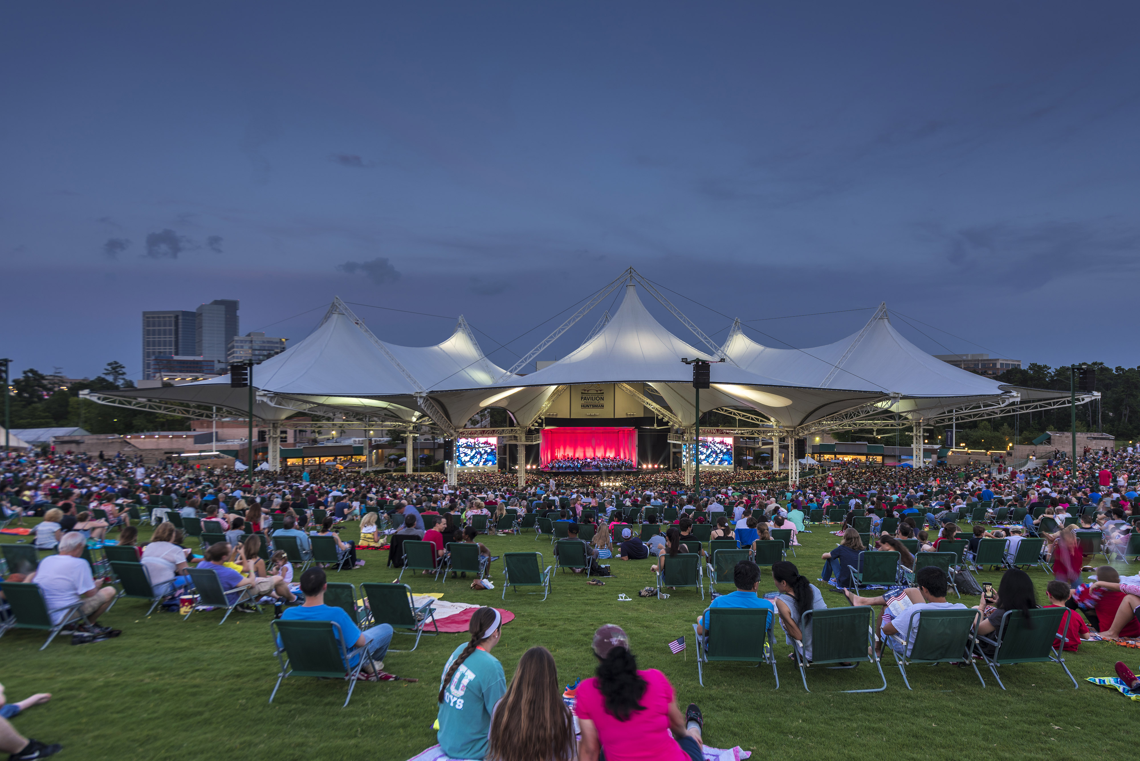 Cynthia Woods Mitchell Pavilion Ranked Number 1 Amphitheater In The