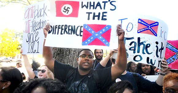 An integrated group of at least 200 students and faculty members rallied Friday at the University of Mississippi in Oxford, ... An integrated group of at least 200 students and faculty members rallied Friday at the University of Mississippi in Oxford, ...
