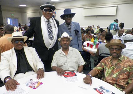 Guests at the Forest Park Senior Center R&B Show