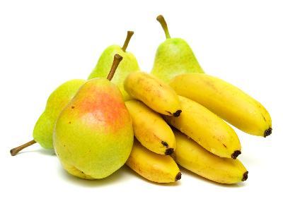 Resultado de imagen para bananas y peras